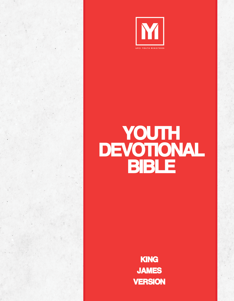 King James Version Youth Devotional Bible